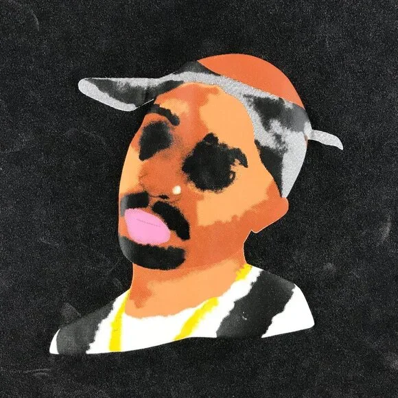 Reversible Cropped T-shirt TUPAC - Picture 3 of 8